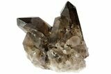 Dark Smoky Quartz Crystal Cluster - Brazil #79934-1